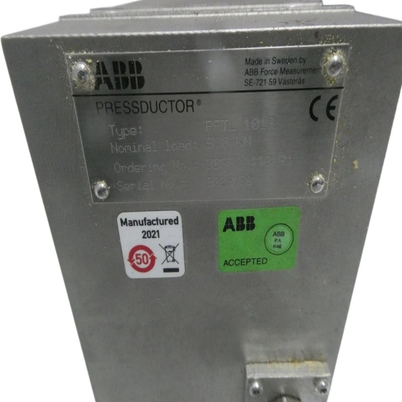 Abb 3BSE004191R1 PFTL 101B robust industrial load cell engineered1